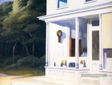 sept heures du matin, Edward Hopper Peinture à l'huile